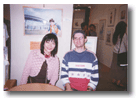 Akemi Takada insieme a Garion